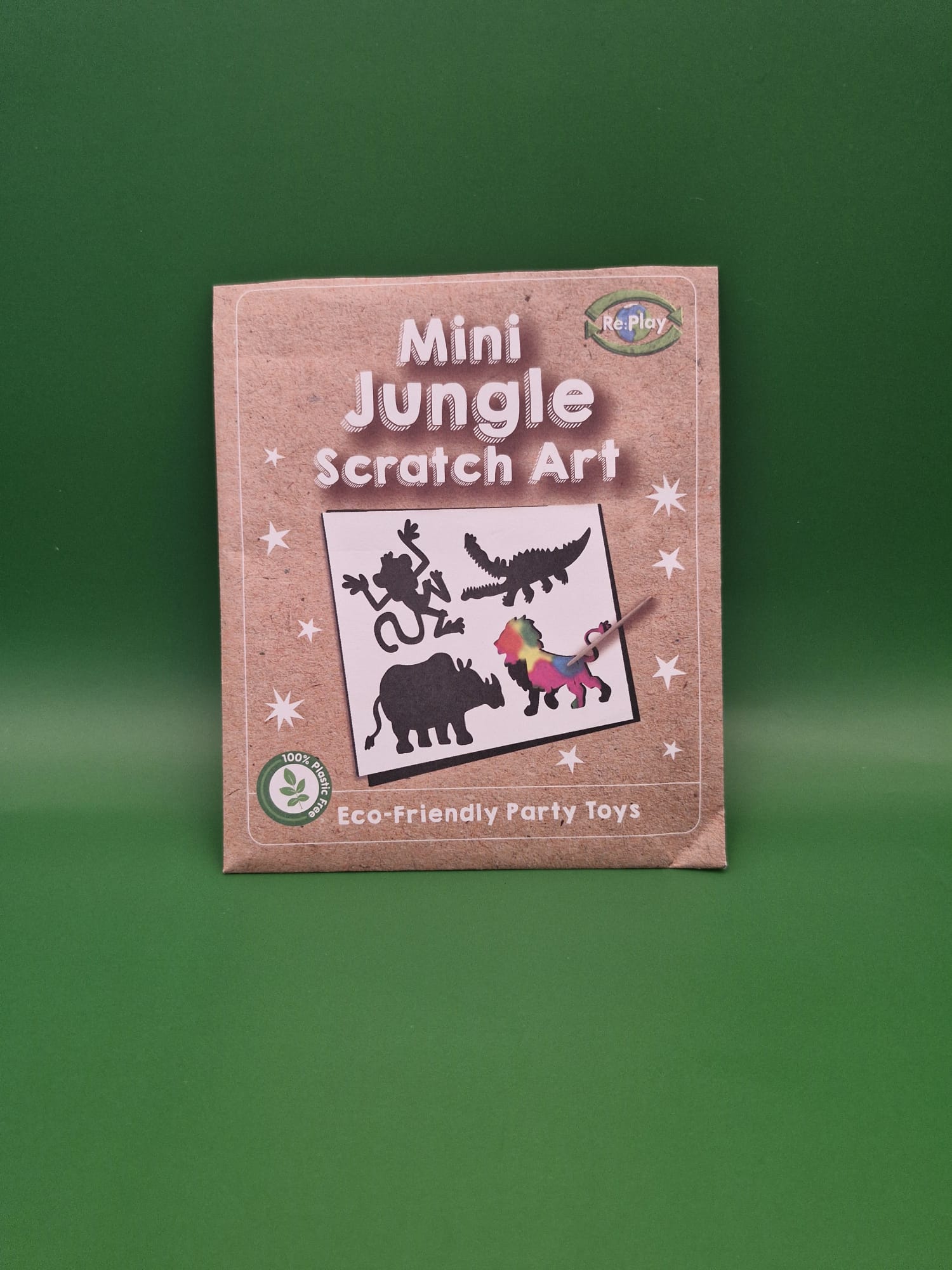 Jungle Scratch Art Pack