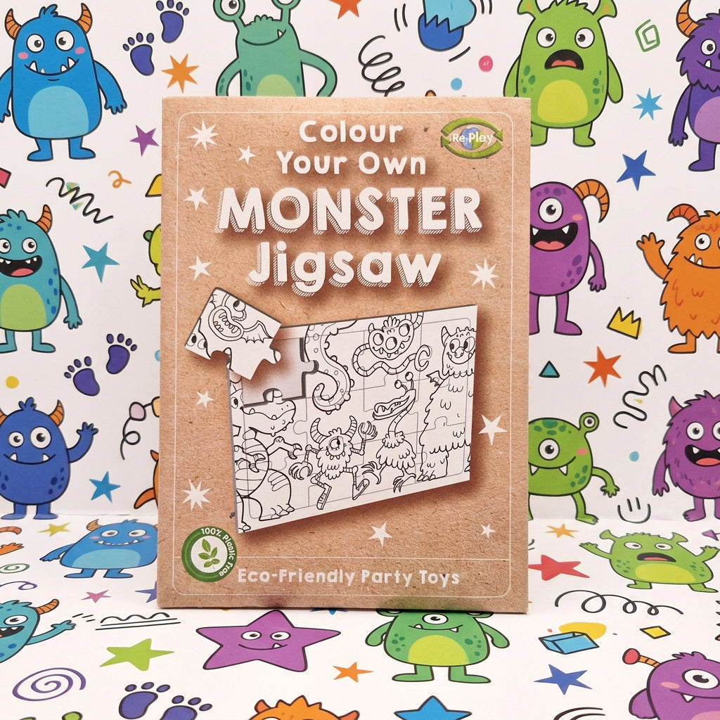 Monster jigsaw puzzle