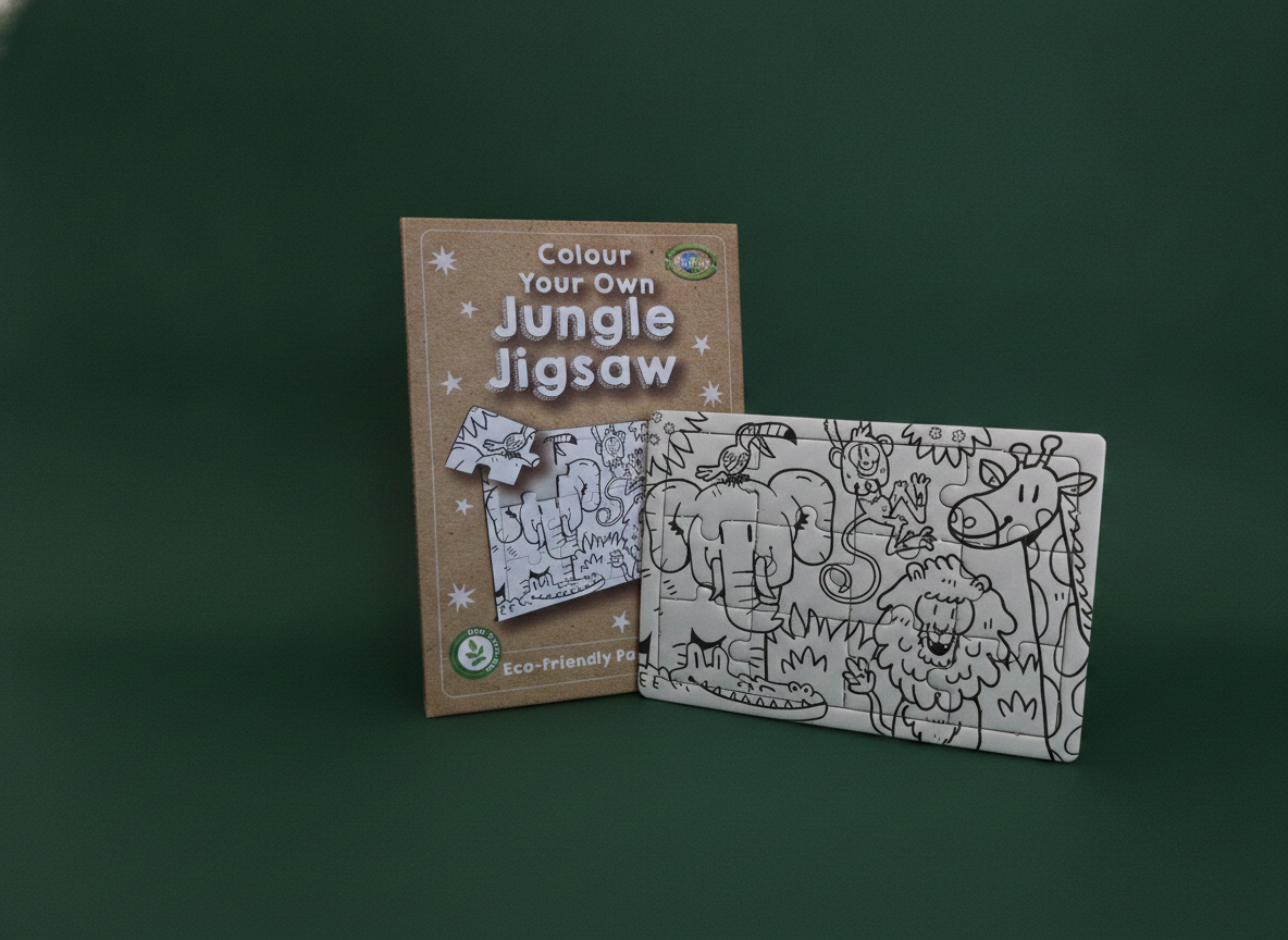 Jungle Jigsaw (colour in)