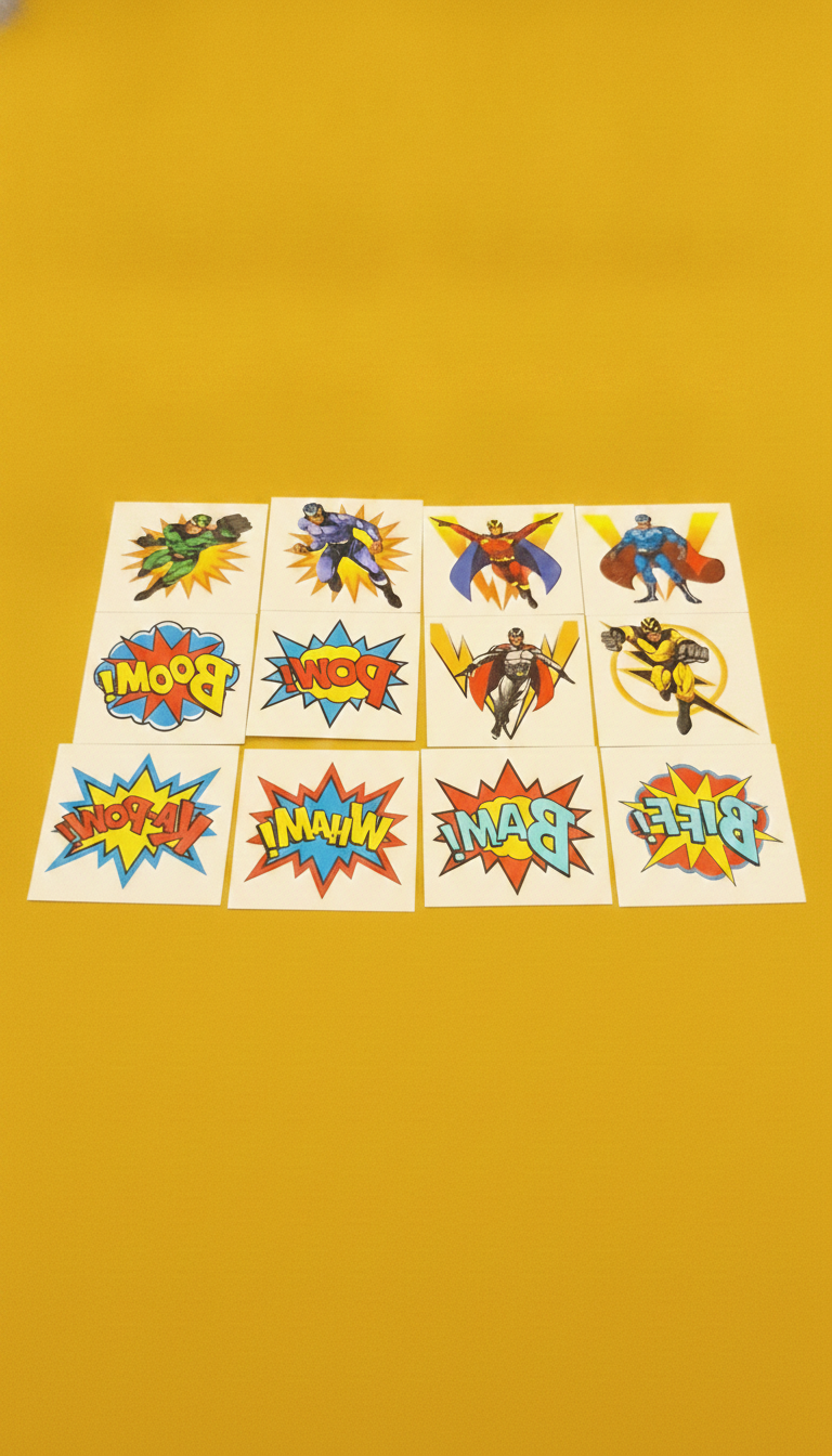 Superhero Tattoo Pack
