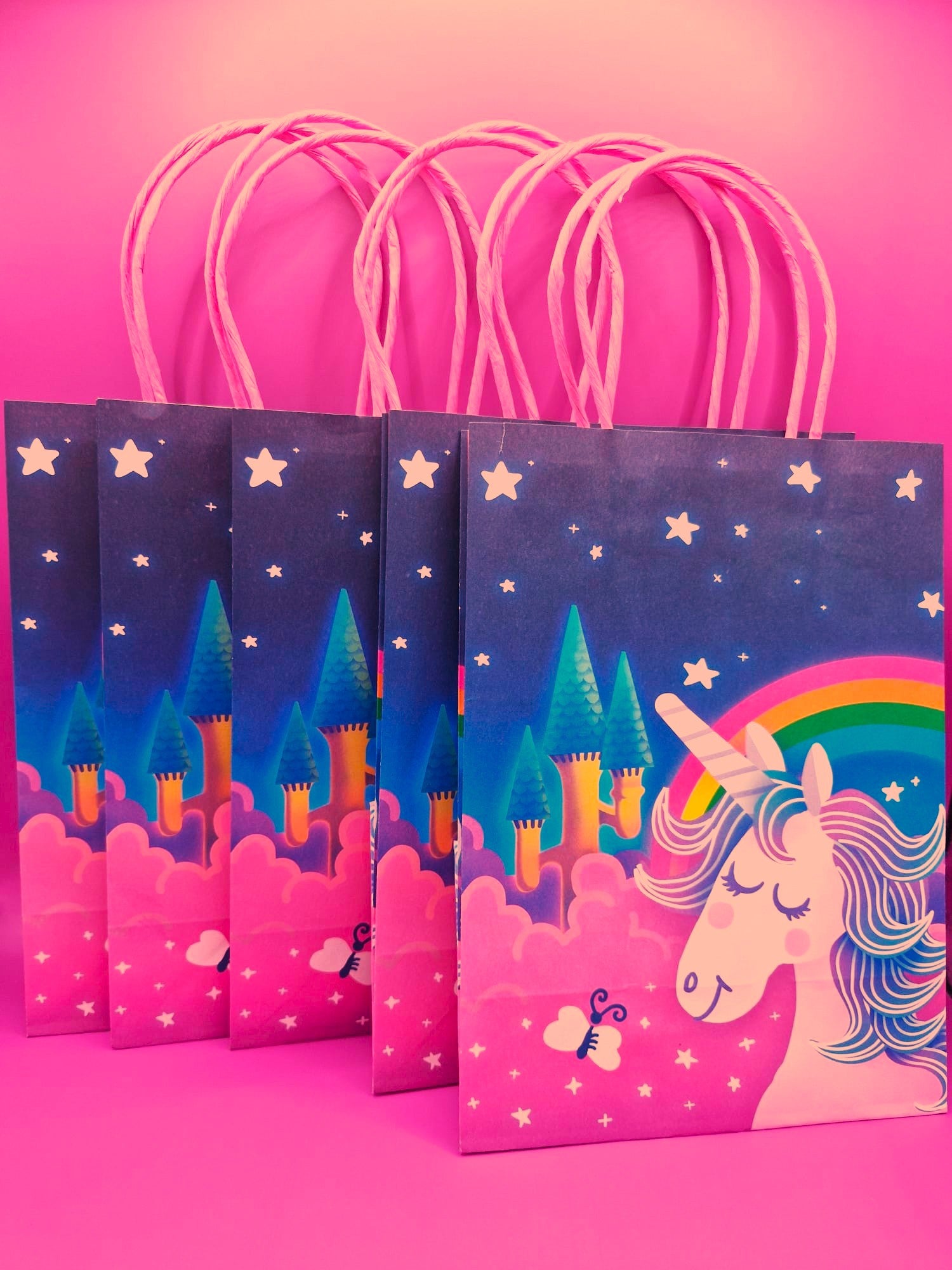 Unicorn paper bags
