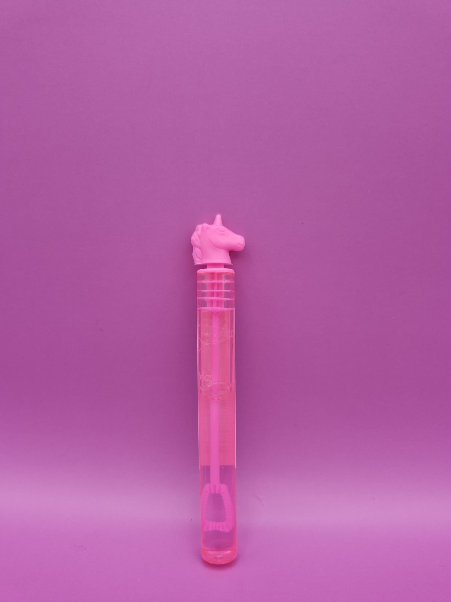 Pink unicorn bubble tub